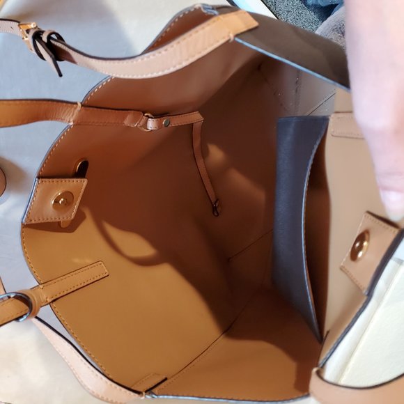 Like New Rare Michael Kors Eliza Reversible Shoulder Bag XL M - Picture 10 of 13